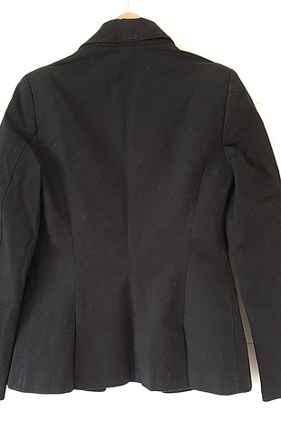 36 Beden siyah Renk Siyah MNG keten ceket