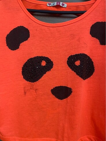s Beden turuncu Renk Kadın crop T-shirt
