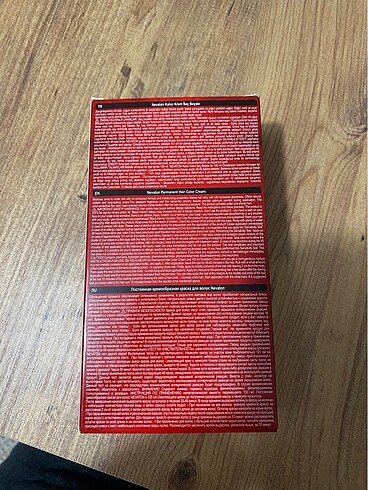 Saç boyası kalıcı krem boya - Görsel 3