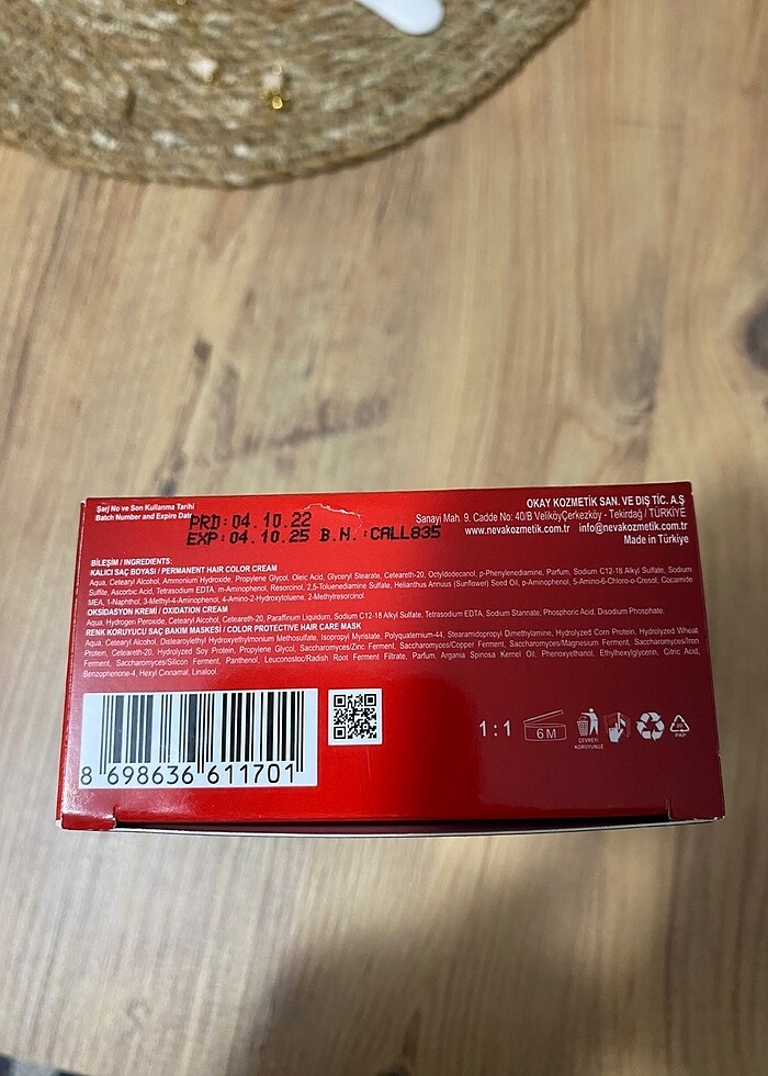 Saç boyası kalıcı krem boya - Görsel 5