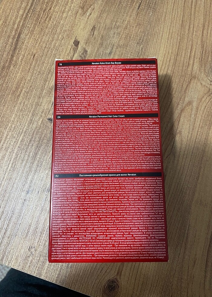 Saç boyası kalıcı krem boya - Görsel 3