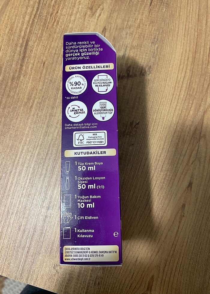 Palette Saç boyası kalıcı krem boya - Görsel 5