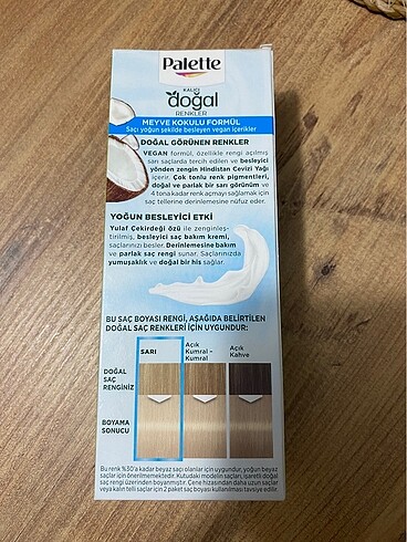 Beden Palette Saç boyası
