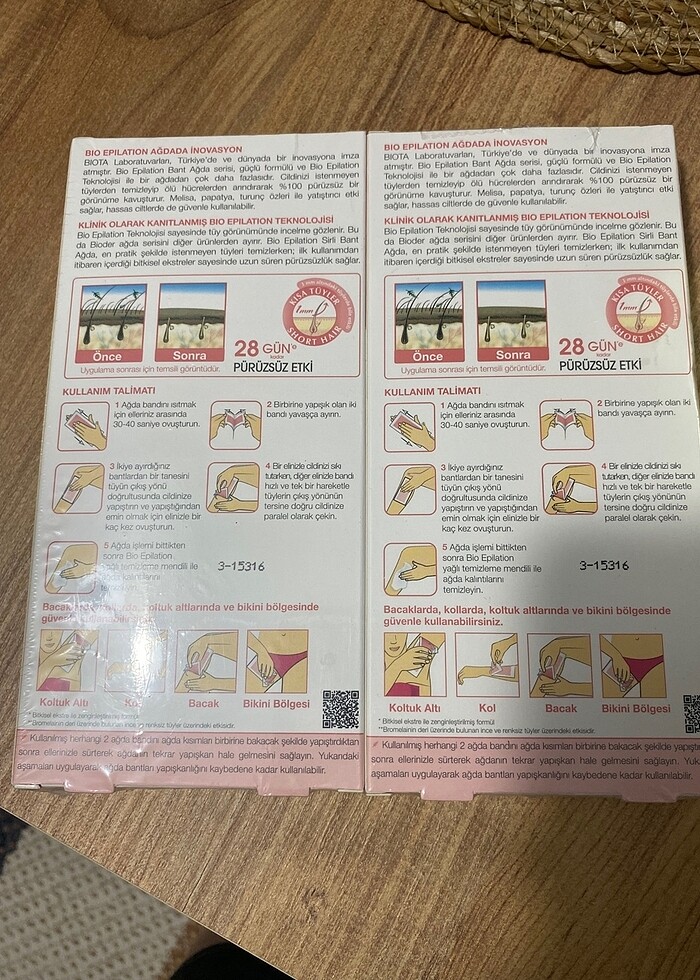 Bioder sirli bant ağda - Görsel 2