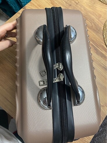 Makyaj çantası-makyaj el valizi - Görsel 6