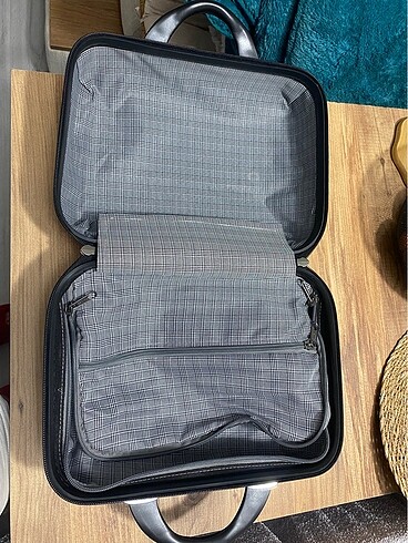 Makyaj çantası-makyaj el valizi - Görsel 10