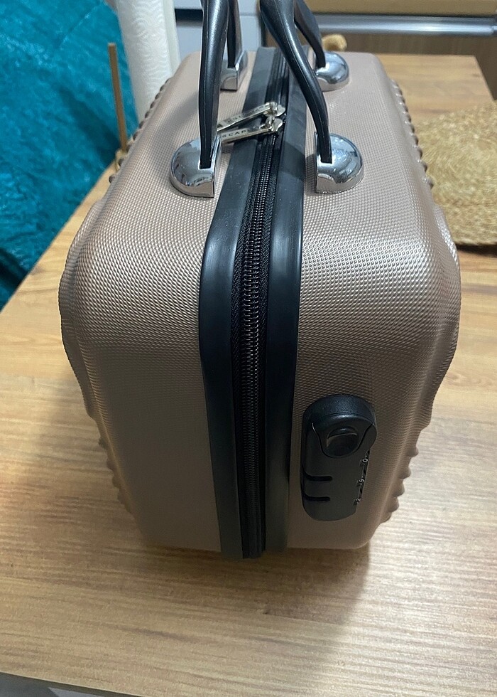 Makyaj çantası-makyaj el valizi - Görsel 3