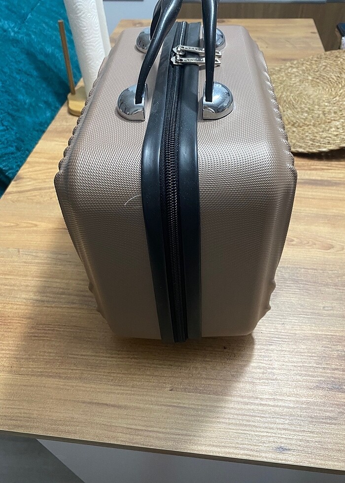 Makyaj çantası-makyaj el valizi - Görsel 5