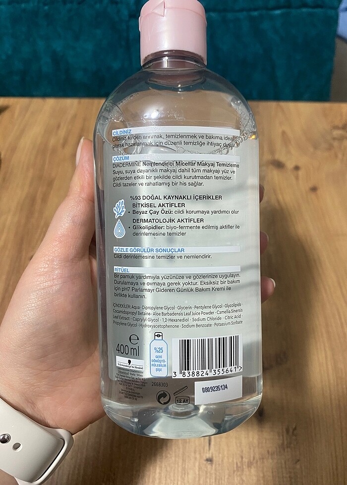 Micellar su- makyaj temizleme suyu - Görsel 4