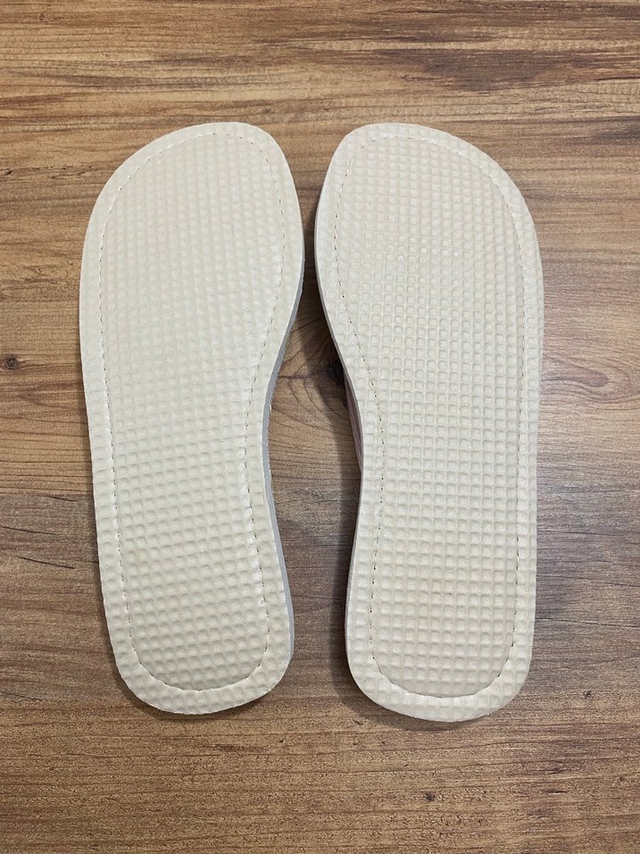 Açık pembe renkte süet ev Terlik - Görsel 2