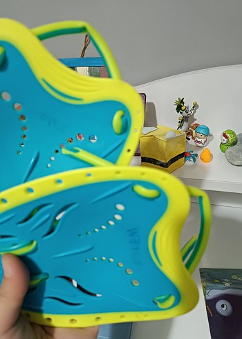 Çocuklar İçin Mavi Yüzme Paletleri el paleti - Görsel 2