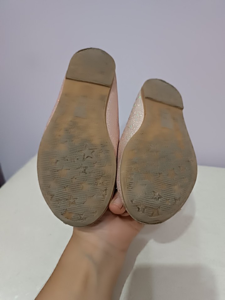 Kız Çocuk Bej Tokalı Babet - Görsel 3