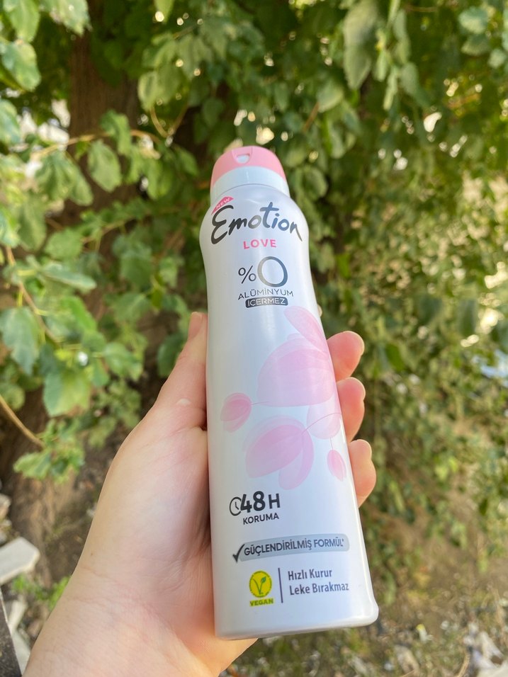 Emotion Love %0 Alüminyum Deodorant 48 Saat Koruma - Görsel 2