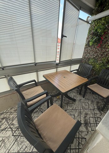 ACİL satılık HESAPLI balkon takımı