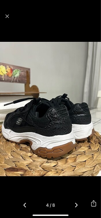 39 Beden siyah Renk Skechers stamina