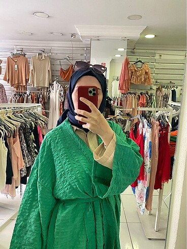 Diğer Uzun kimono kemerli