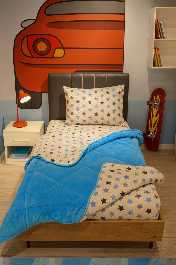 1450 tl  Tek kişilik Welsoft uyku seti 4 parça - Görsel 2