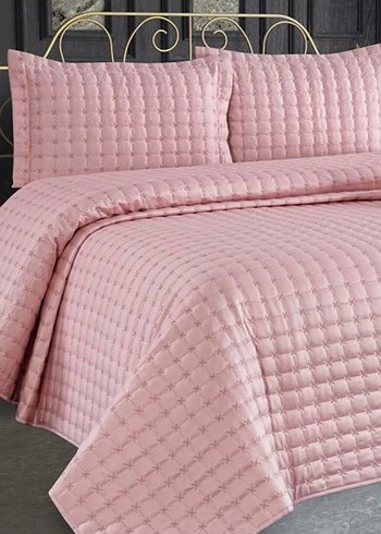 Beyaz Nakışlı Pamuklu Yatak Örtüsü.1500 tl - Görsel 3