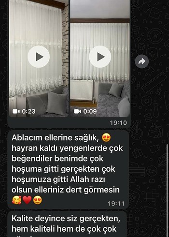 Beyaz Nakışlı Perde - Görsel 4