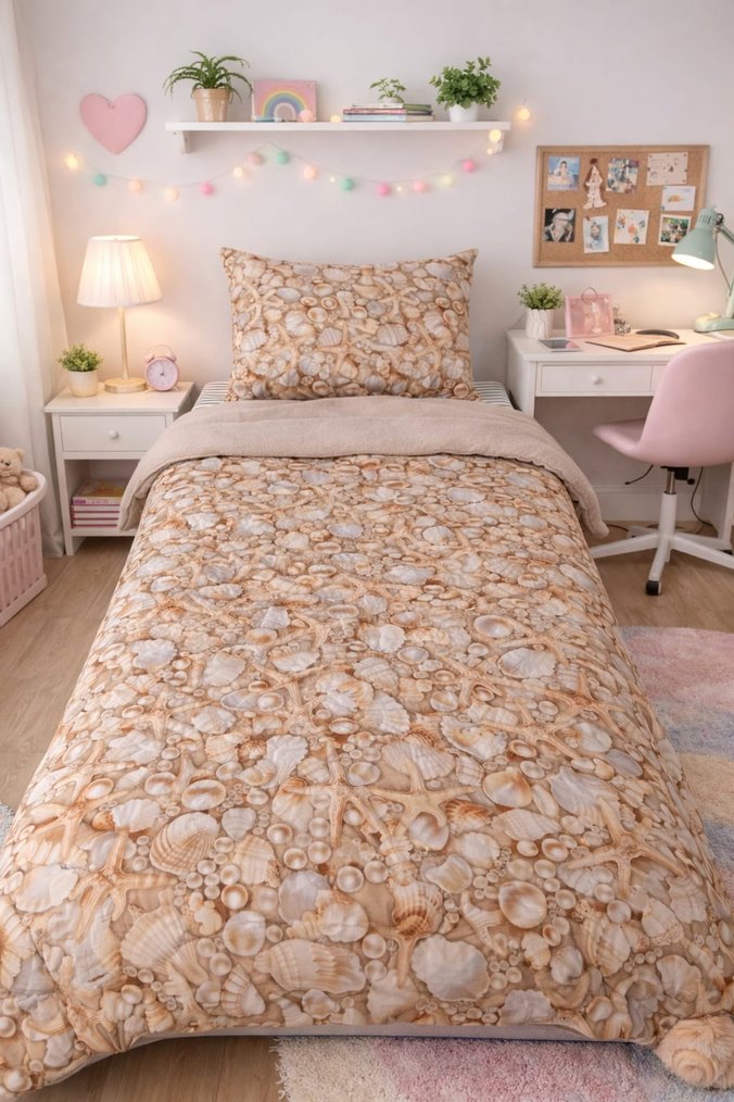 5D pamuklu tek kişilik yorgan seti 1550 tl - Görsel 5