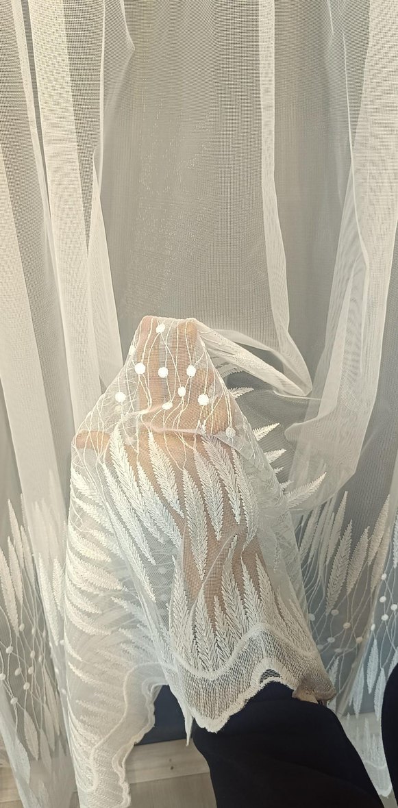 Bohem Nakışlı Tül Perde - Görsel 3