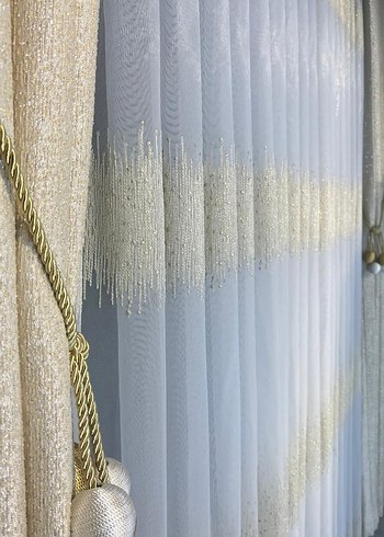 Yepyeni desen gold damla brode - Görsel 7