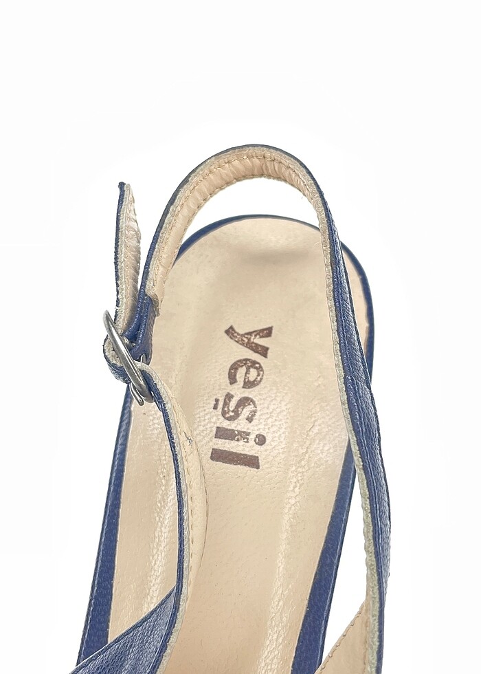 Yeşil Kundura Platform %70 İndirimli. - Görsel 4