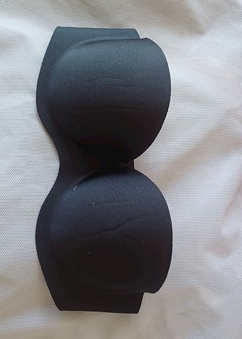 Siyah Minimalist Goth Sütyen