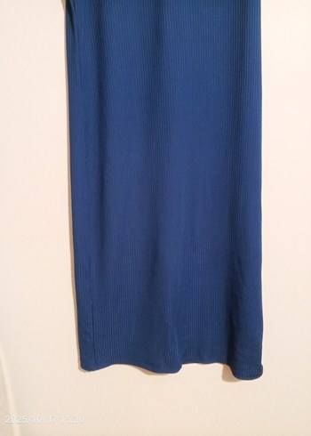 Kadın Lacivert Kolsuz elbise - Görsel 2