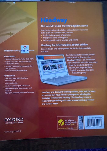 Headway Pre-Intermediate Öğrenci Kitabı - Görsel 2