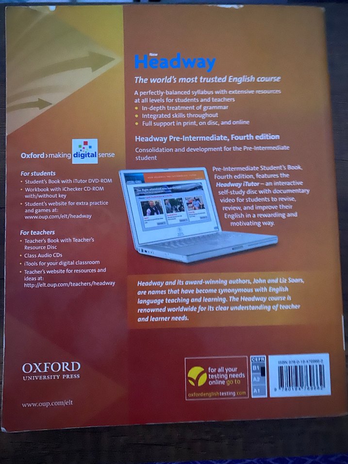 Headway Pre-Intermediate Öğrenci Kitabı - Görsel 2