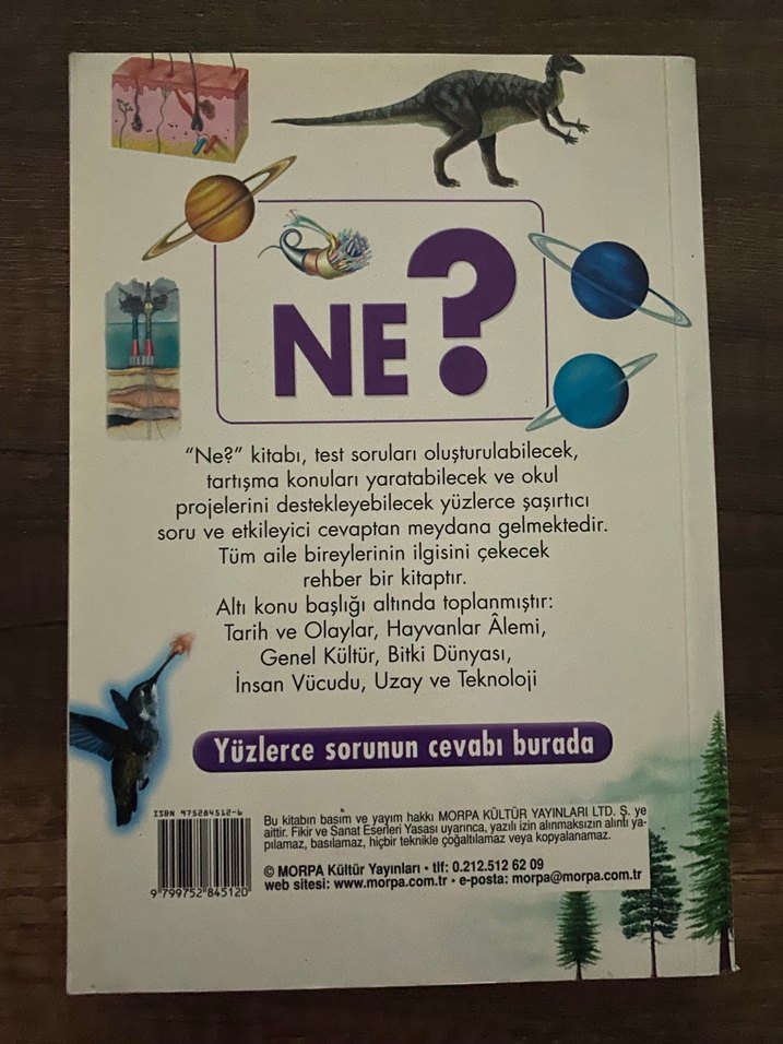 NE? - Çocuklar için Bilgi Kitabı - Görsel 2