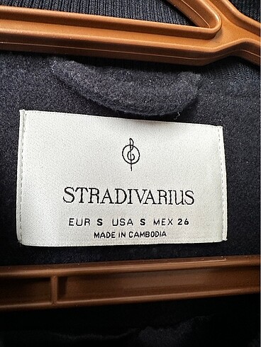 s Beden lacivert Renk Stradivarius Bomber Ceket