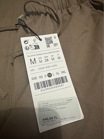 m Beden camel Renk Stradivarius Pantolon
