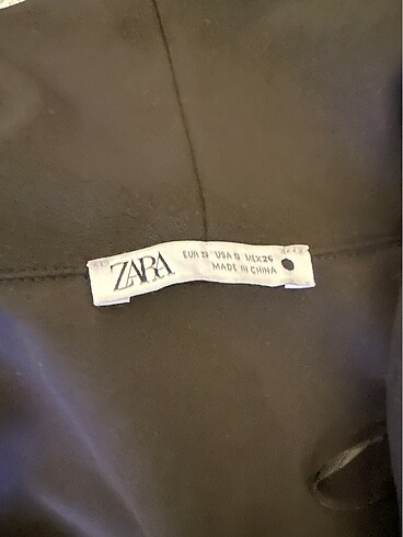 s Beden Zara Siyah Yelek