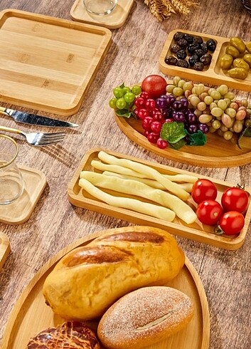 Diğer Bambu kahvaltı takımı