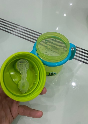 Chicco akıtmayan Yeşil Bebek Biberonu - Görsel 3