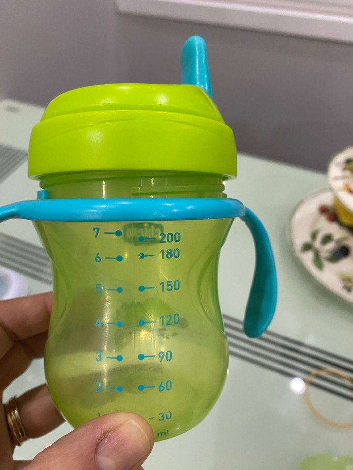 Chicco akıtmayan Yeşil Bebek Biberonu - Görsel 4