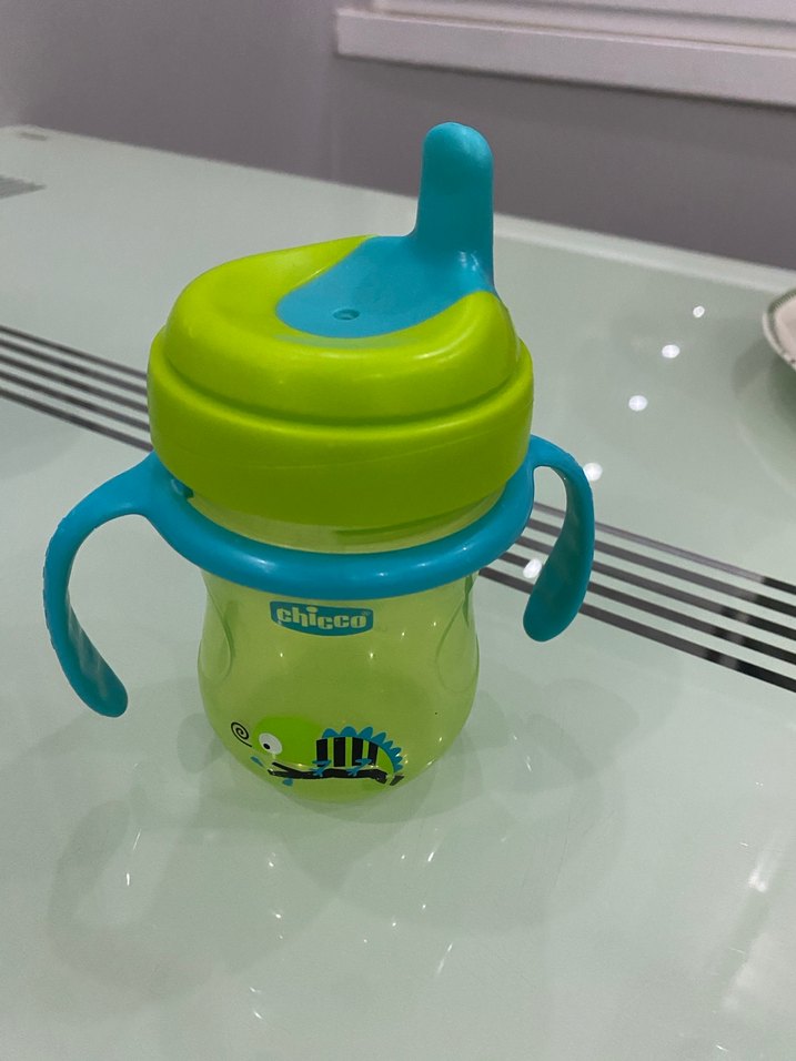 Chicco akıtmayan Yeşil Bebek Biberonu - Görsel 2