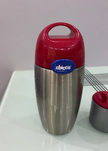 Chicco Kırmızı Gri Çocuk Termosu - Görsel 2