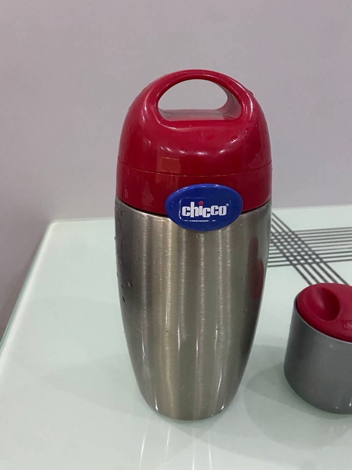 Chicco Kırmızı Gri Çocuk Termosu - Görsel 2