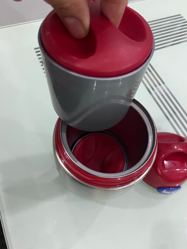 Chicco Kırmızı Gri Çocuk Termosu - Görsel 5