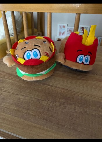 Çocuk Renkli Kabarık Pufidik Sıcak Ev Terliği - Görsel 3