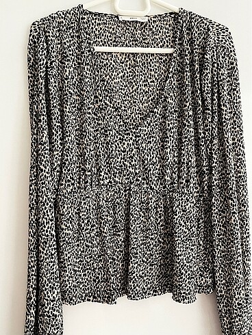 Mango bluz leopar