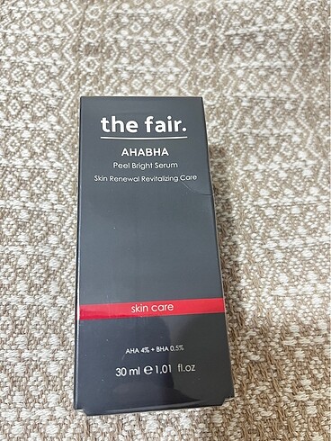 The fair aha bha serum