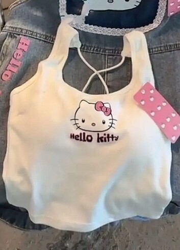 Hello kitty crop