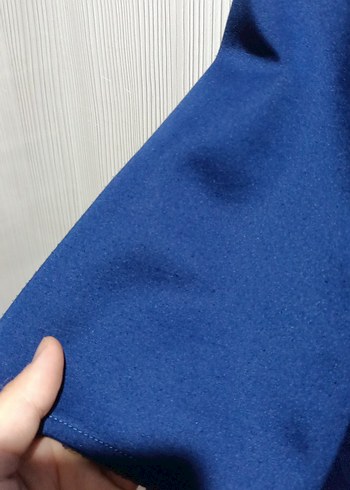 42 Beden mavi Renk ikili takım scuba kumaş
