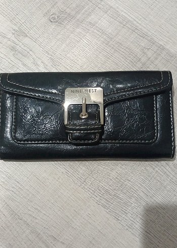 Nine West Siyah Deri Kadın Cüzdan
