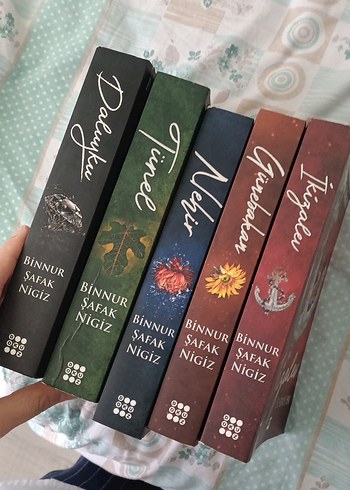 Binnur Şafak Nigiz İŞ Serisi 5 Kitap Seti