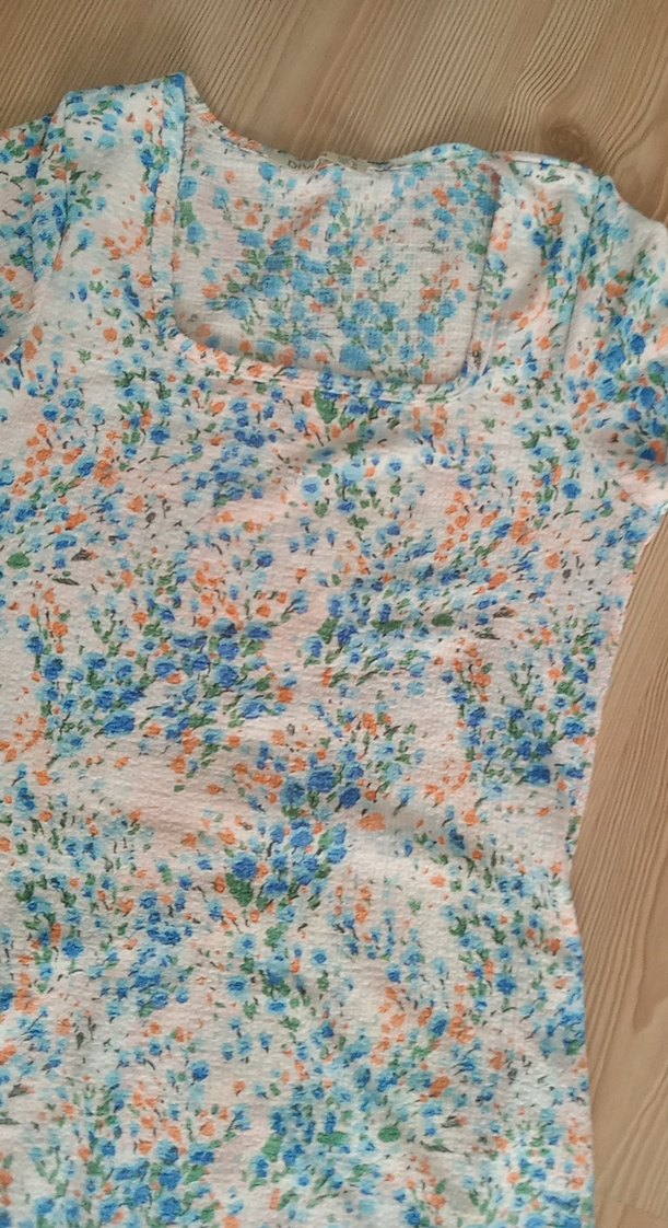 Pastel Renkli dar elbise - Görsel 3